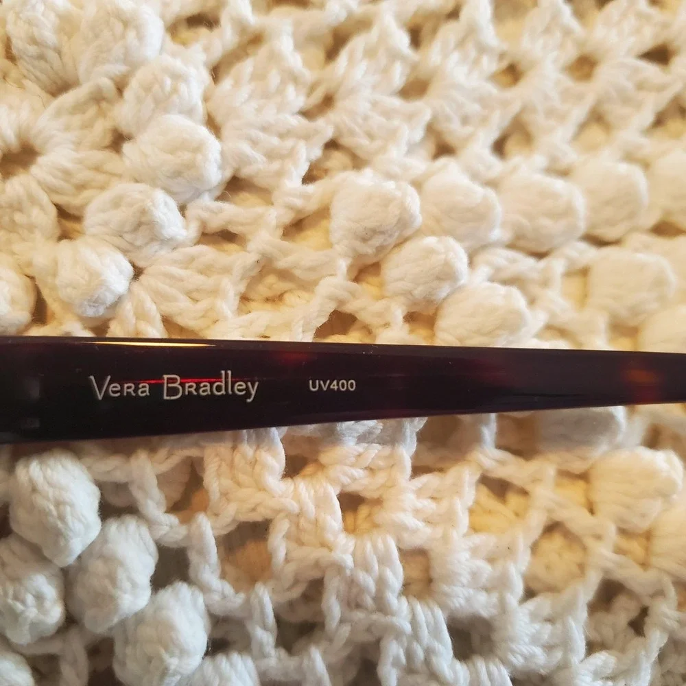 Vera Bradley Sunglasses FRAMES ONLY Brown Heirloom‎ Paisley Beth Floral Print